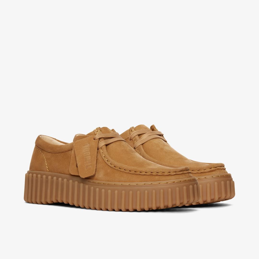 WOMENS Torhill Bee Light Tan Nubuck Moccasins US - Image 6