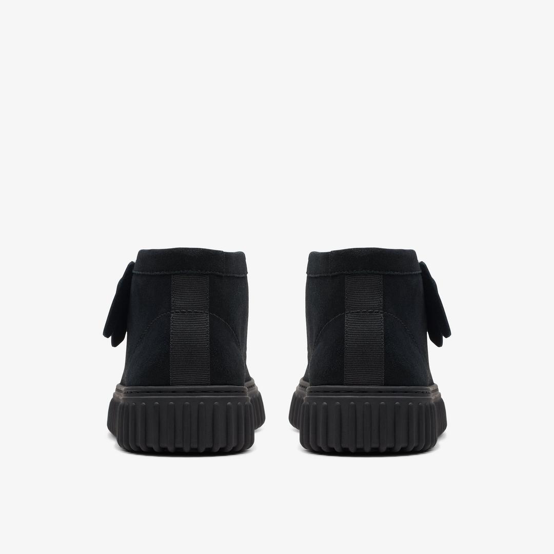 Torhill Hi Black Suede Ankle Boots - Image 6