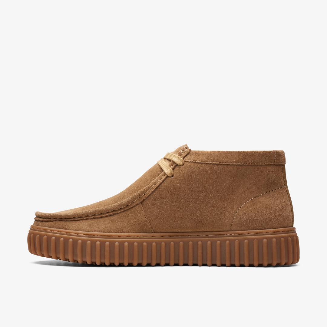 Torhill Hi Dark Sand Suede Ankle Boots - Image 3