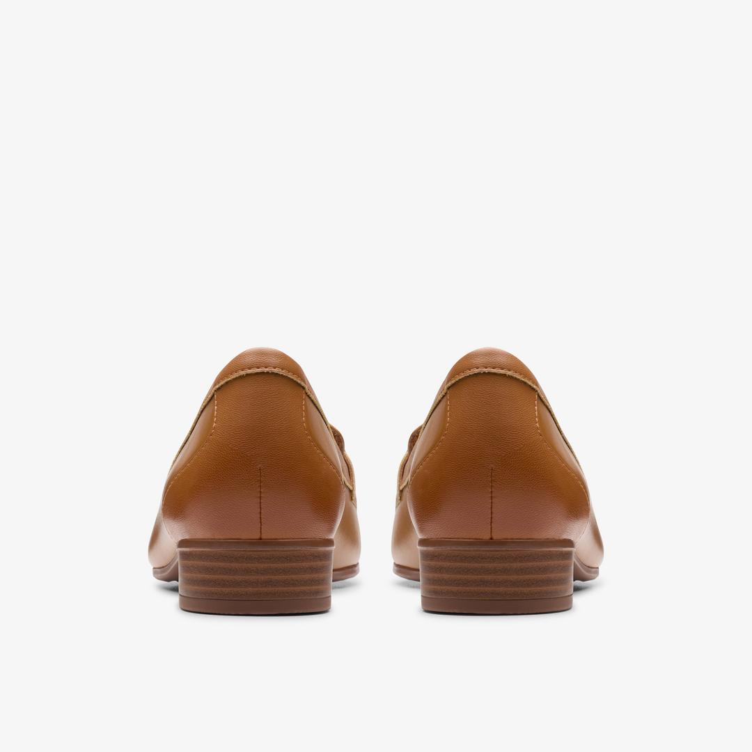 Womens Juliet Echo Tan Leather Loafers - Image 6