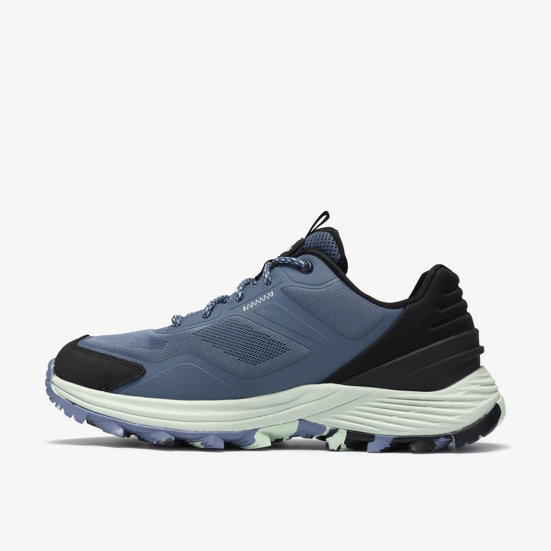 Womens Laila Trail2 Waterproof Blue Combination Sneakers - Image 2