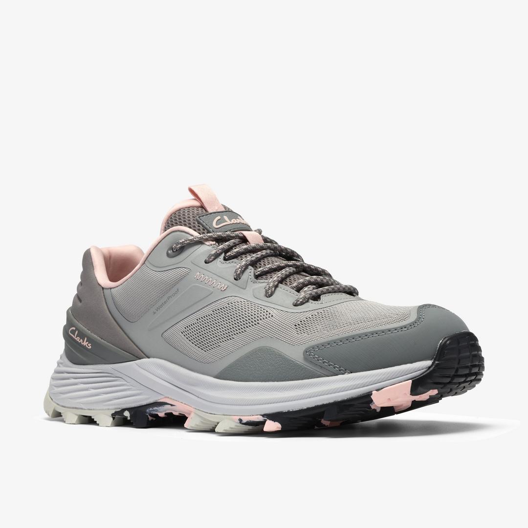 Womens LailaTrail2 WP Grey Combination Sneakers US - Image 4