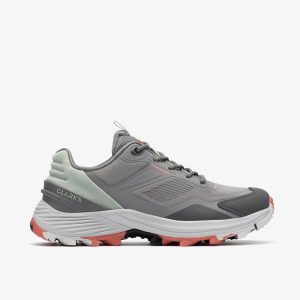 Womens Laila Trail2 Dark Grey Combination Sneakers