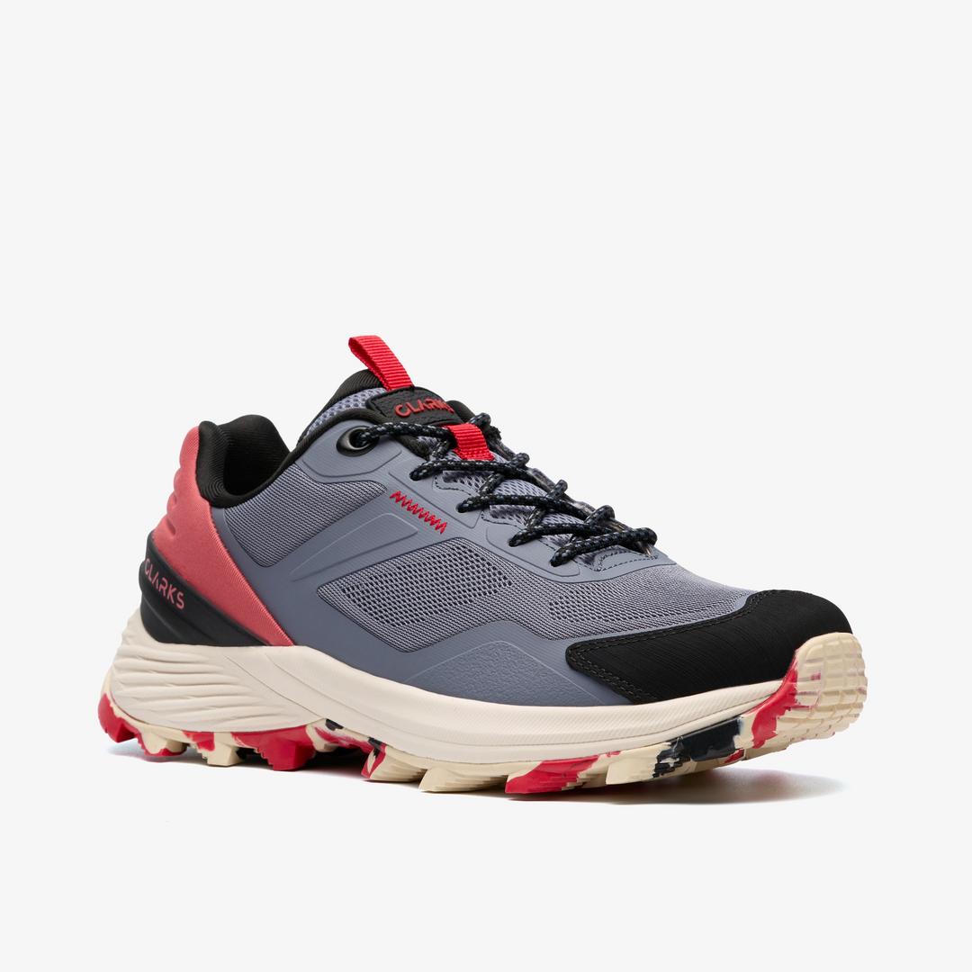 Womens Laila Trail2 Blue Combination Sneakers - Image 4