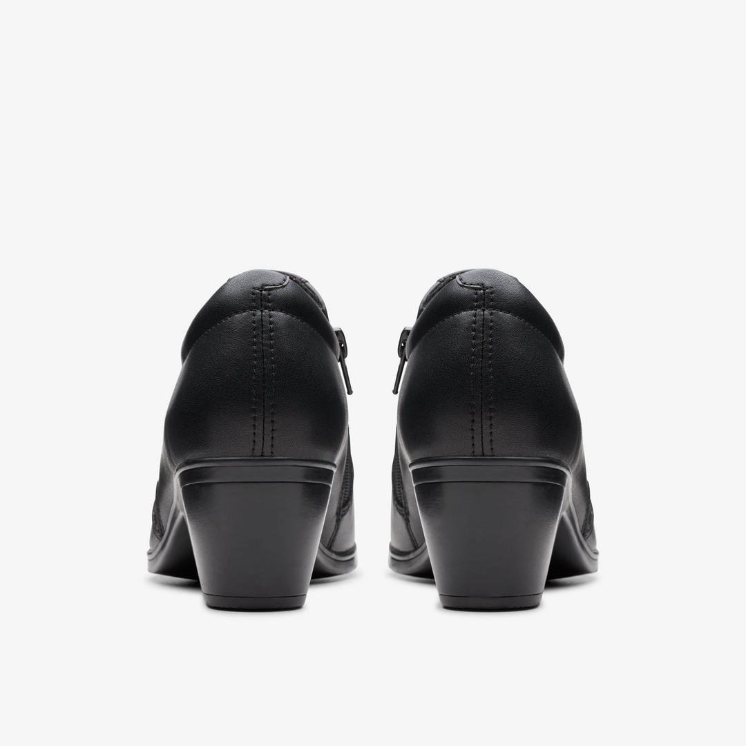 Women's Emily 2 Reyna Black Leather Shoes - Image 5