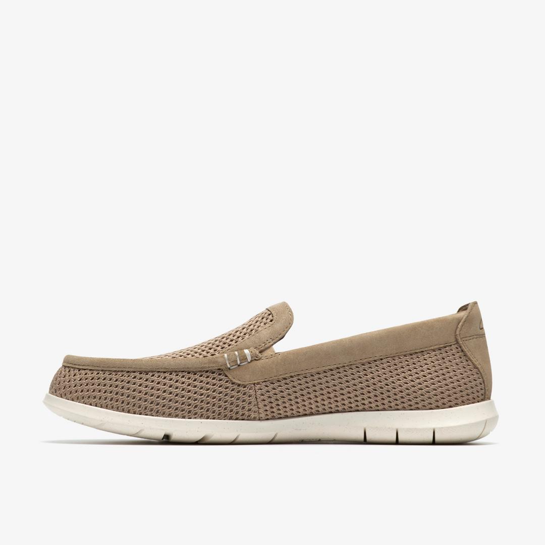 Mens Flexway Step Sand Knit Slip Ons - Image 2