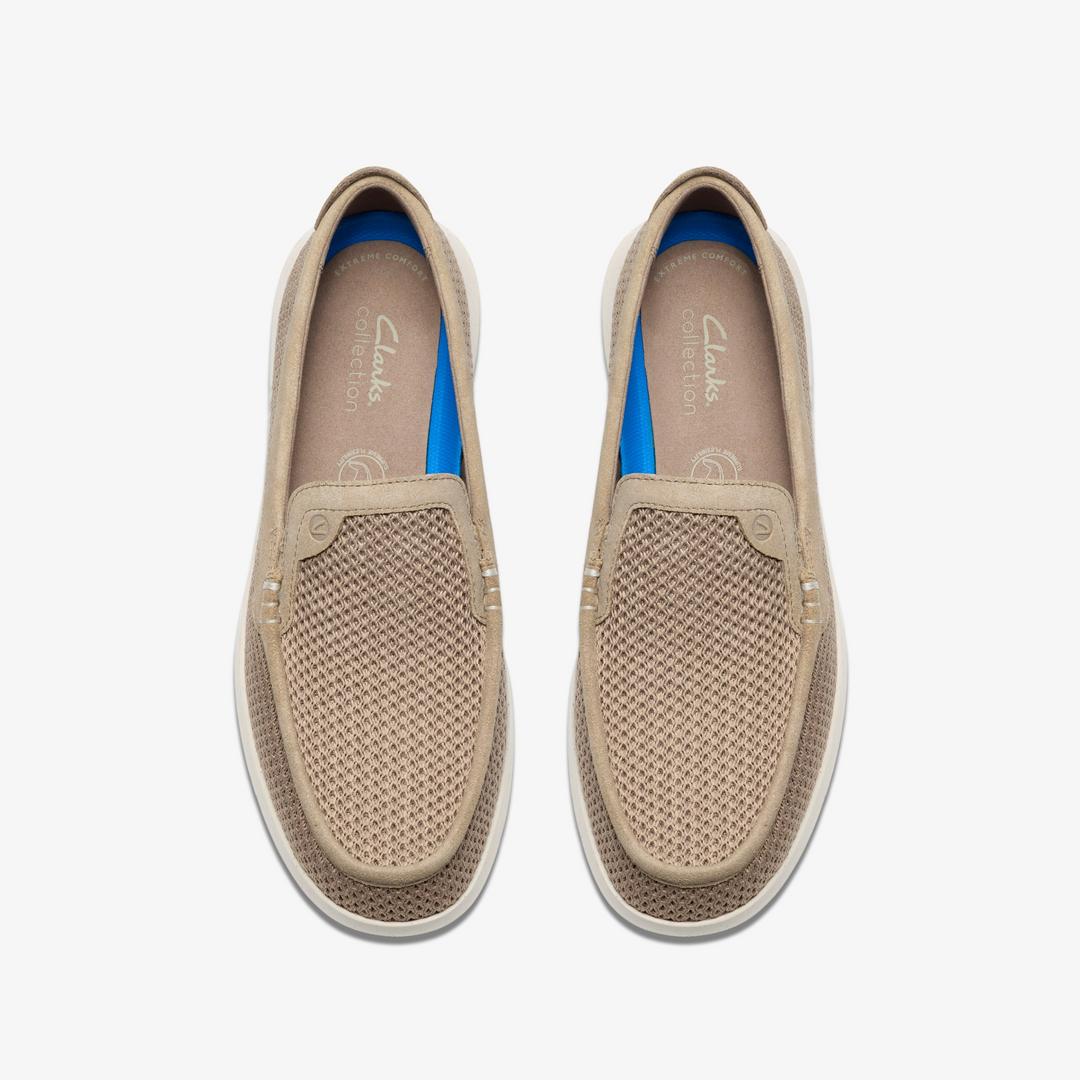 Mens Flexway Step Sand Knit Slip Ons - Image 6