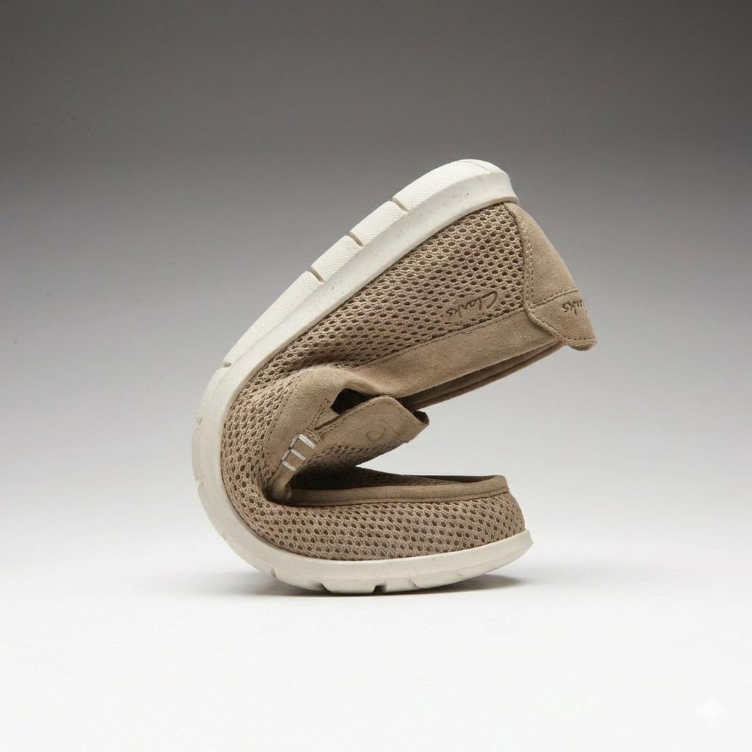Mens Flexway Step Sand Knit Slip Ons - Image 7