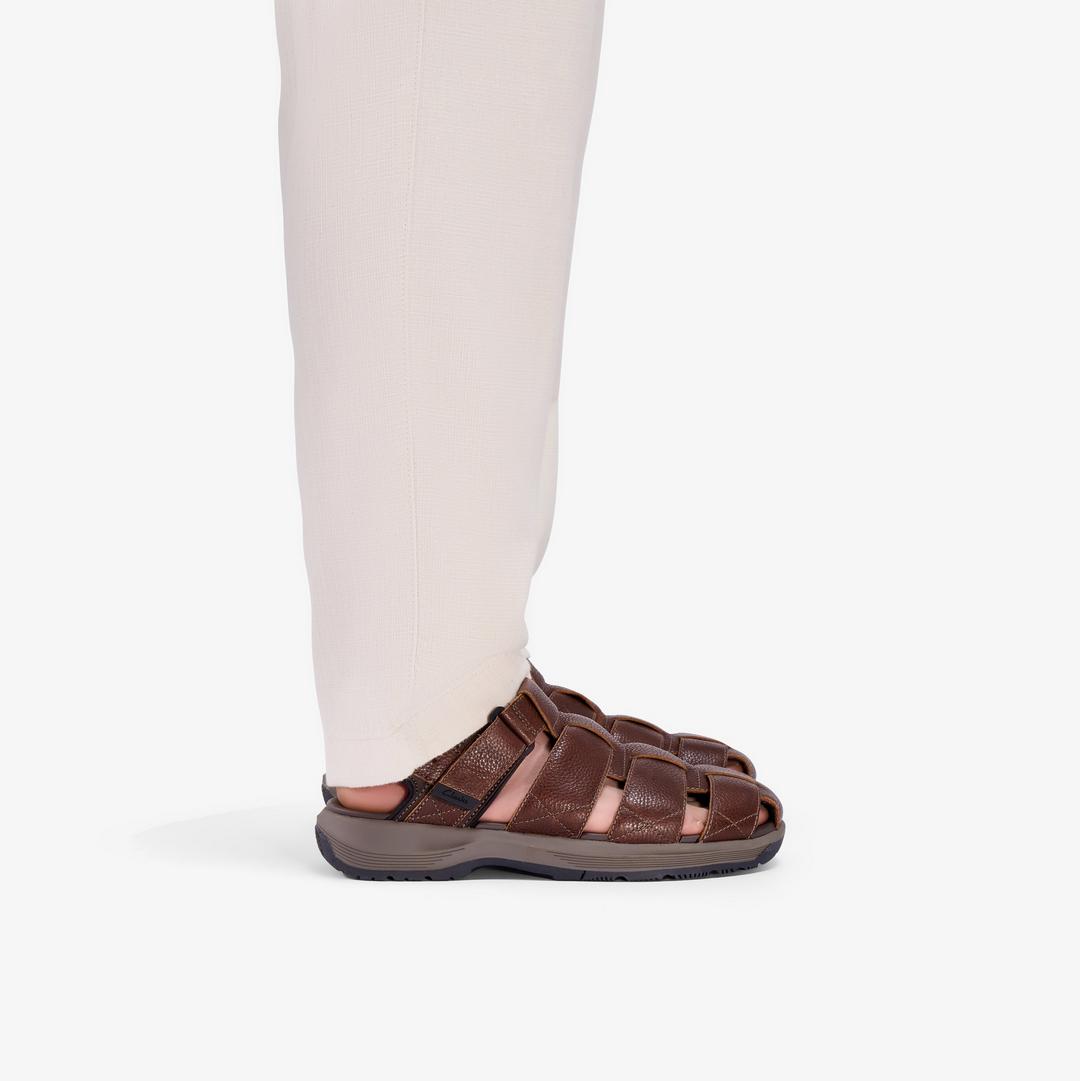 Mens Guideview Cove Dark Brown Leather None US - Image 2