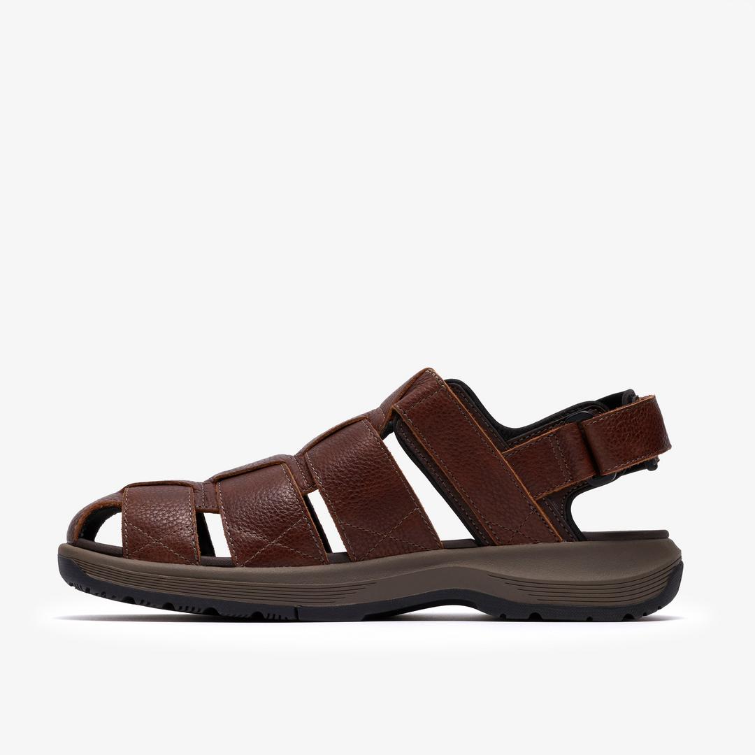 Mens Guideview Cove Dark Brown Leather None US - Image 4