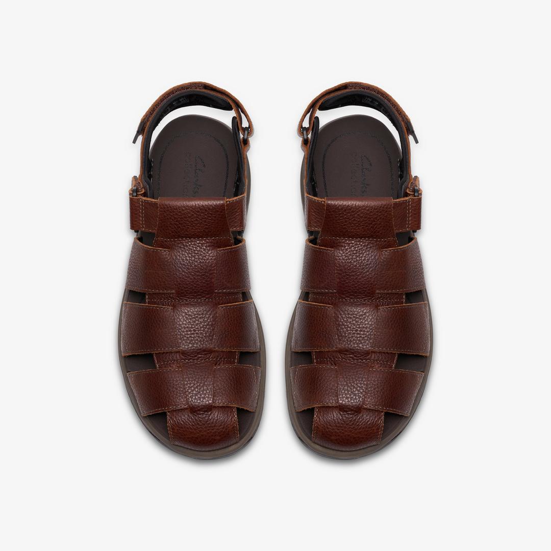 Mens Guideview Cove Dark Brown Leather None US - Image 8