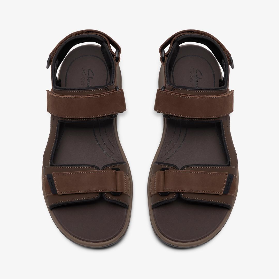 Mens Guideview Trek Beeswax Leather Sandals - Image 10