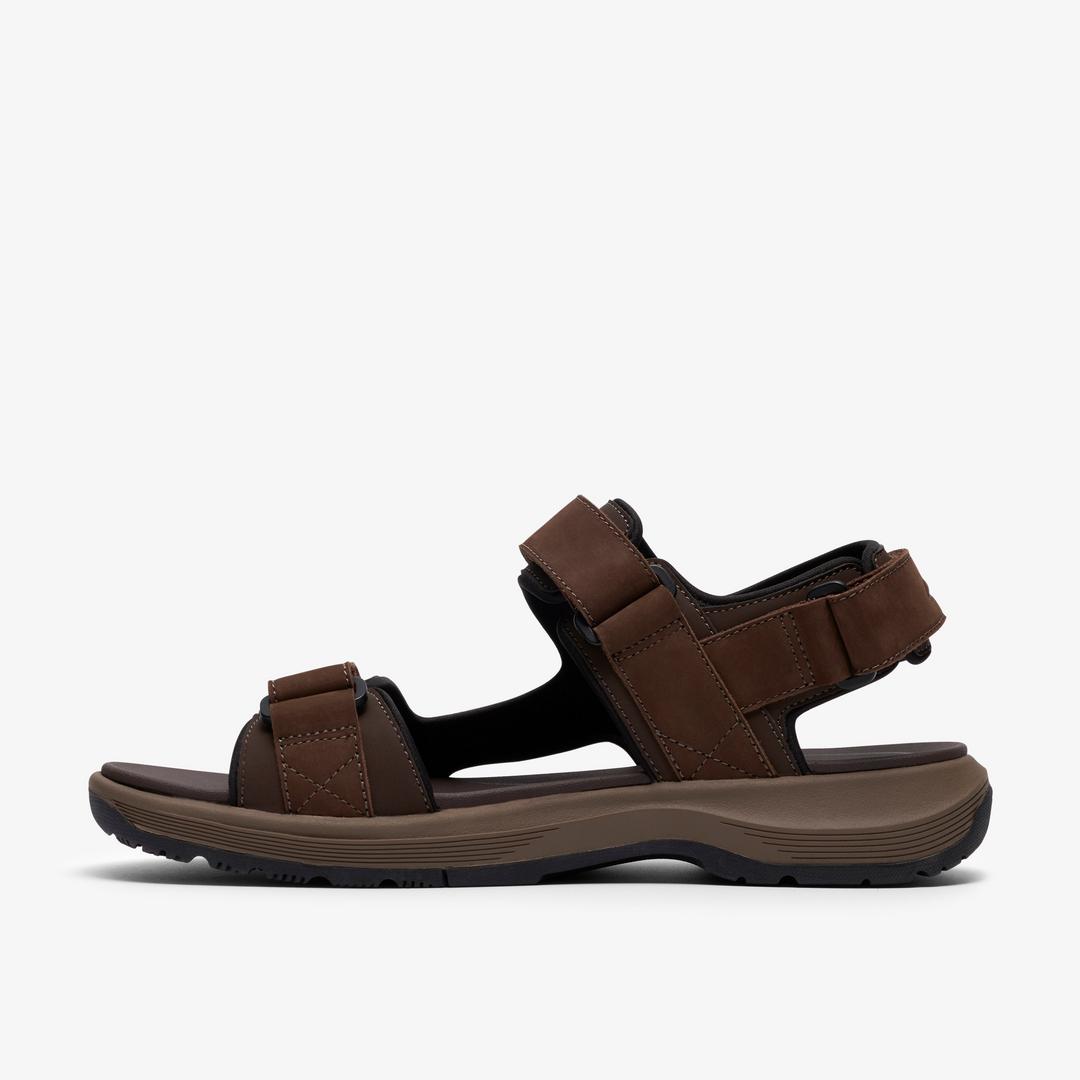 Mens Guideview Trek Beeswax Leather Sandals - Image 6