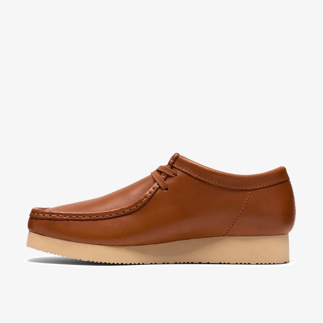 Mens Wallabee 2604 Brown Leather - Image 2