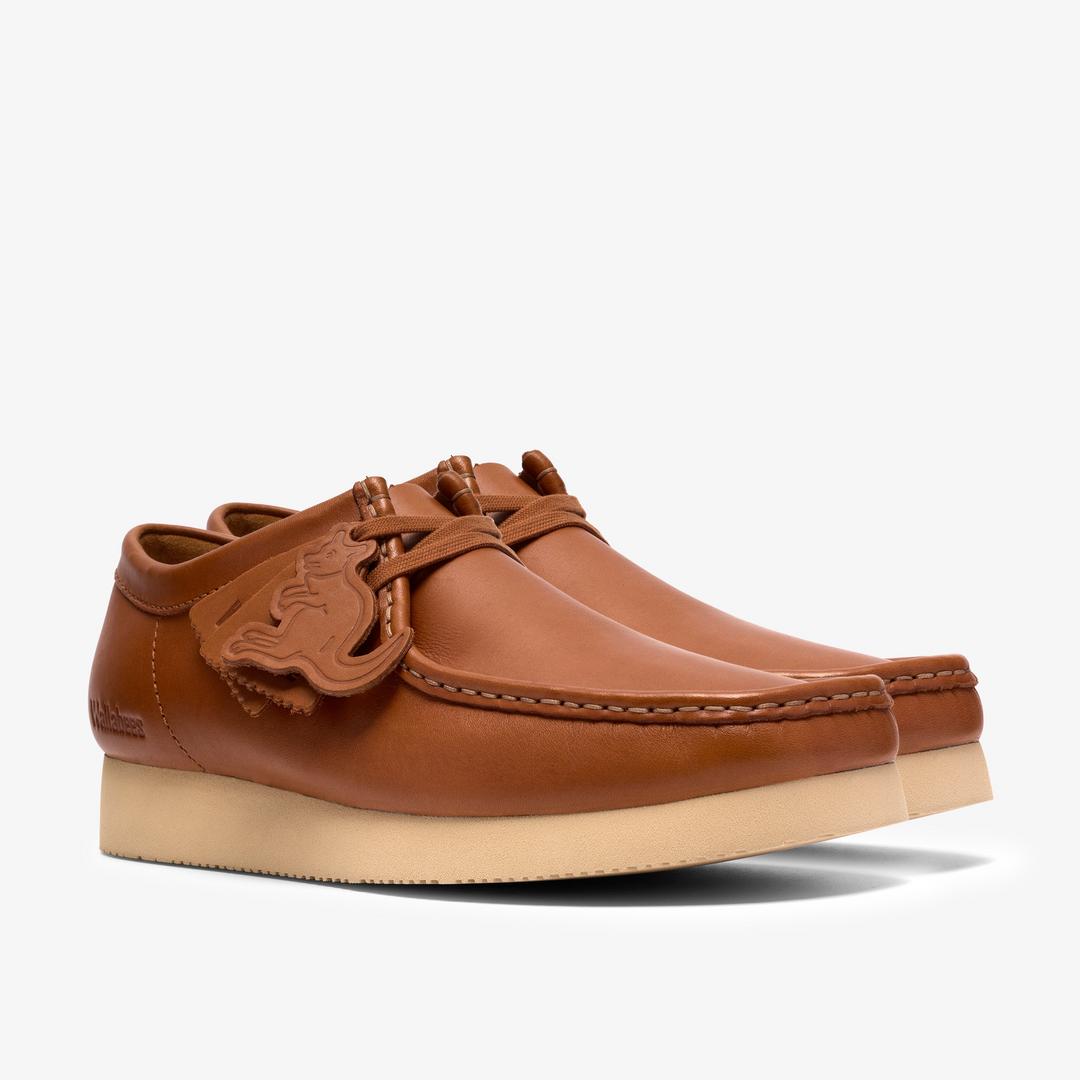 Mens Wallabee 2604 Brown Leather - Image 4