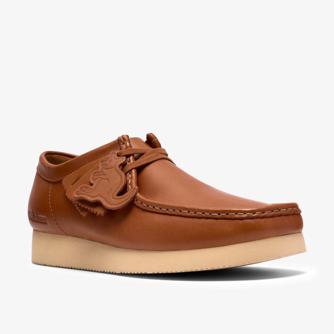 Mens Wallabee 2604 Brown Leather - Image 7