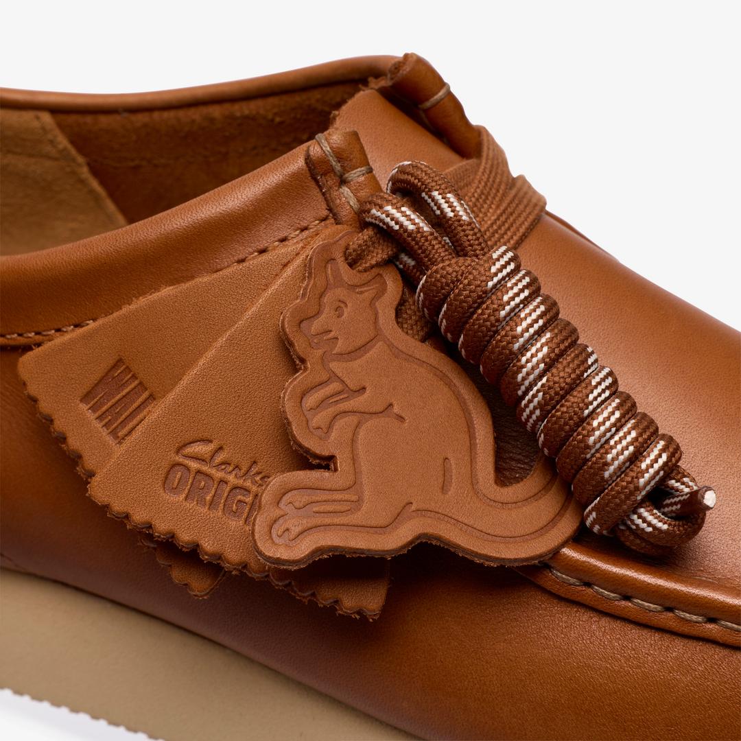 Mens Wallabee 2604 Brown Leather - Image 8