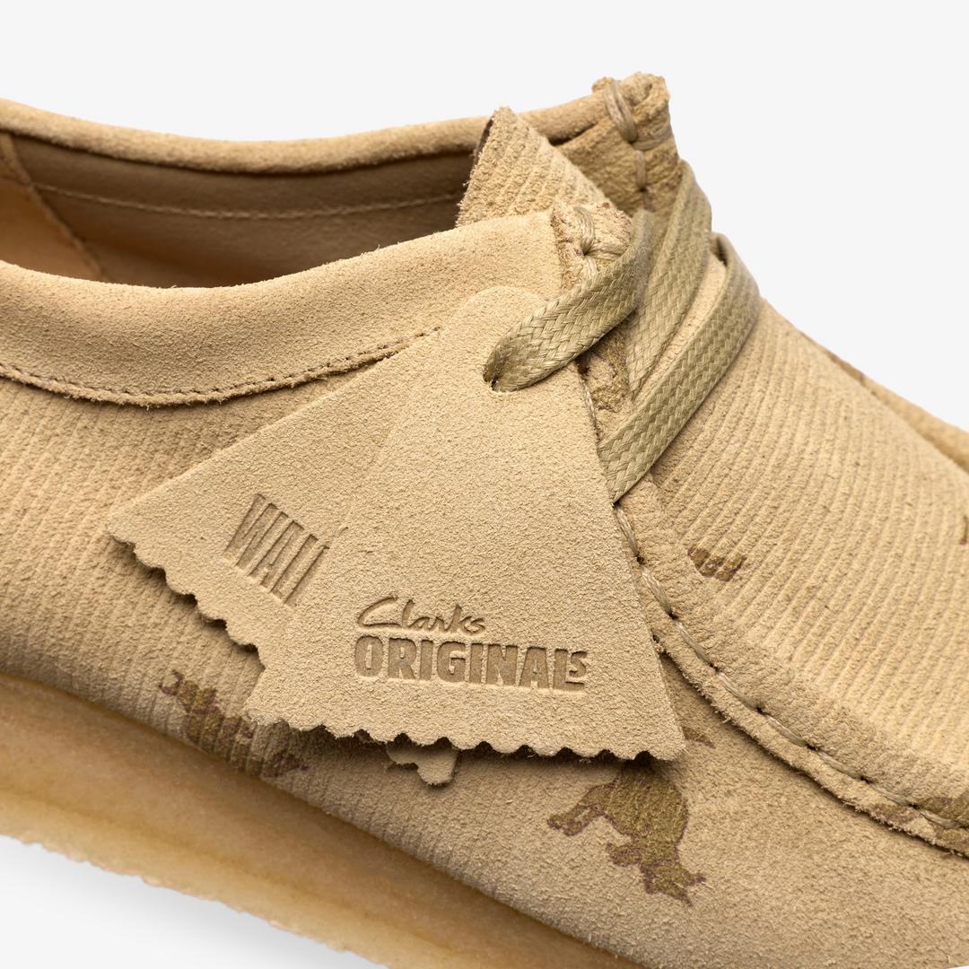 Mens Wallabee Maple Combination Print - Image 8