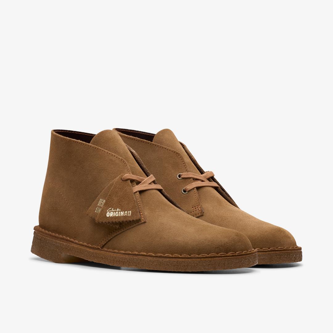 MENS Desert Boot Cola Suede Desert Boots US - Image 4
