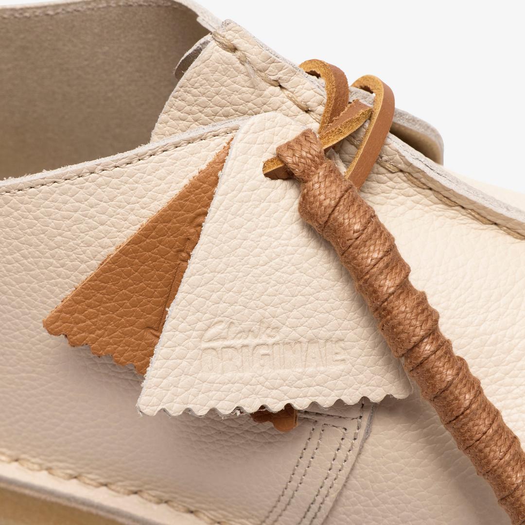 Mens Desert Trek White Combination Leather Desert Trek - Image 8