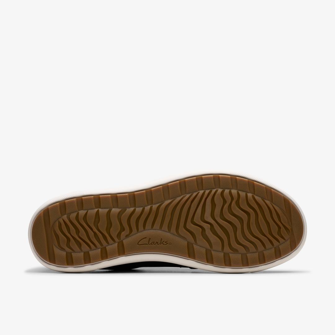 Men's Mapstone Lace Black Leather Sneakers - Image 3