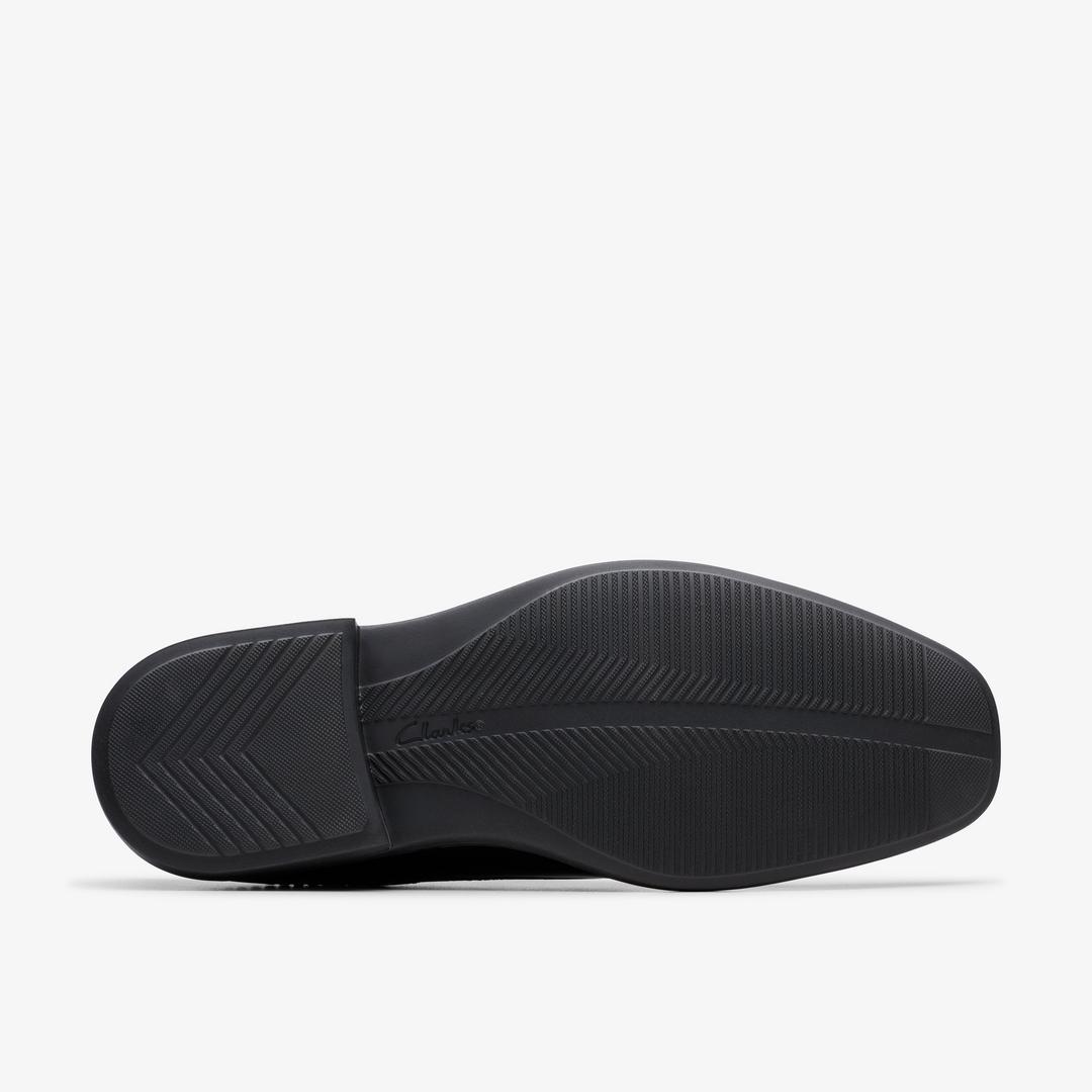 Mens Dresslite Step Black Leather Loafer - Image 3