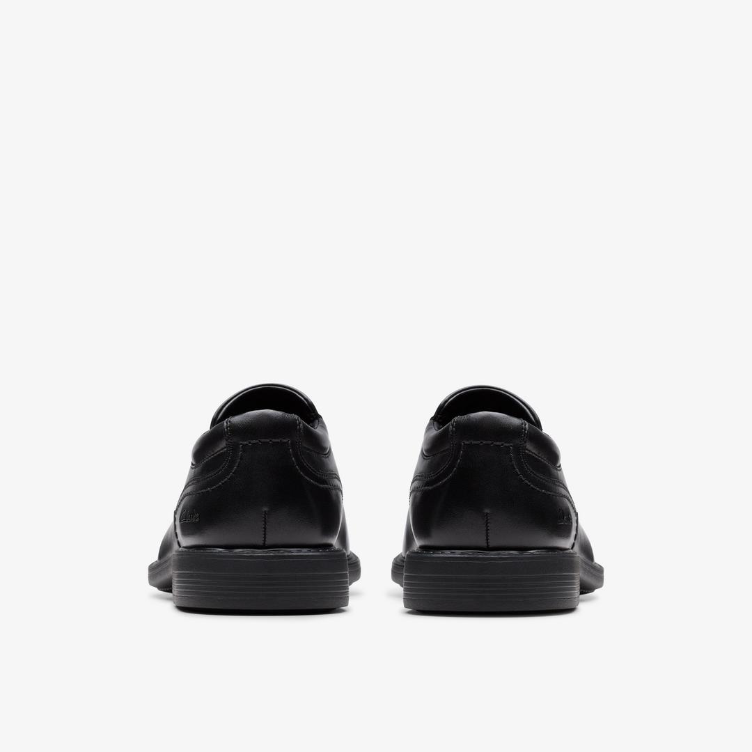 Mens Dresslite Step Black Leather Loafer - Image 5