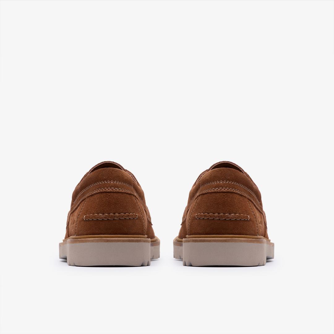 Mens Weltridge Moc Cola Suede Shoes - Image 5