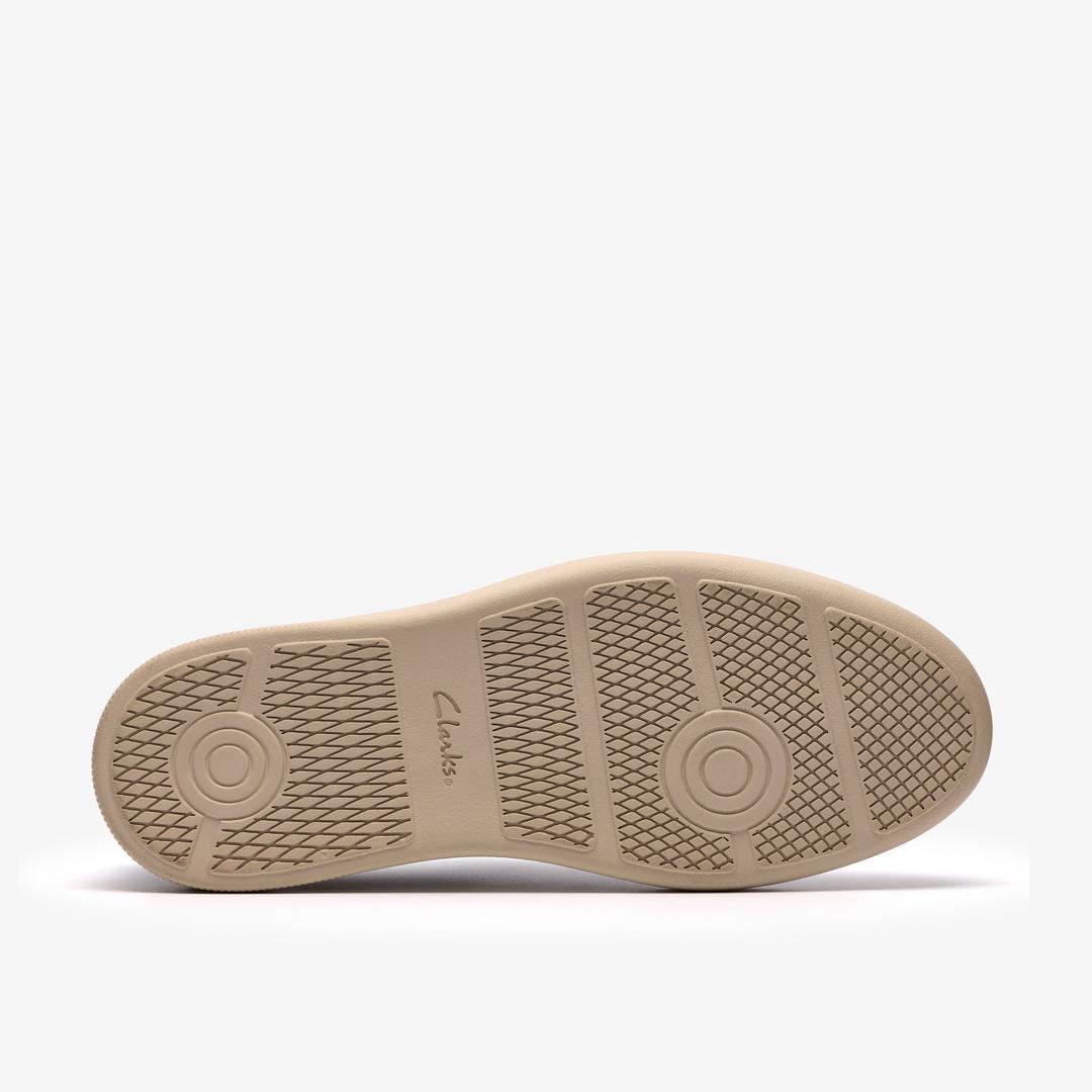 Mens Brodin Seam Grey Suede Sneakers - Image 4