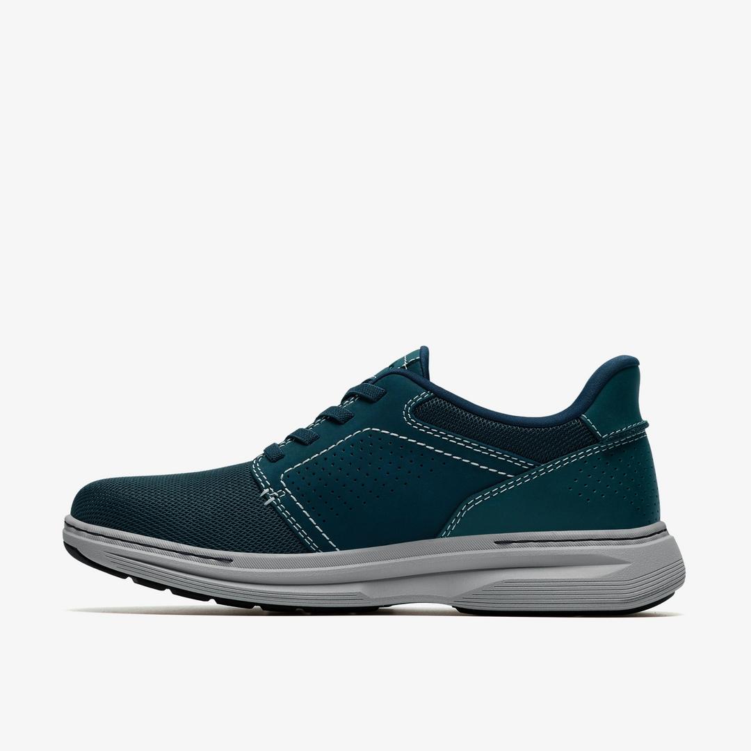 Mens Craftwell Low Navy Lace Up Shoes - Image 2