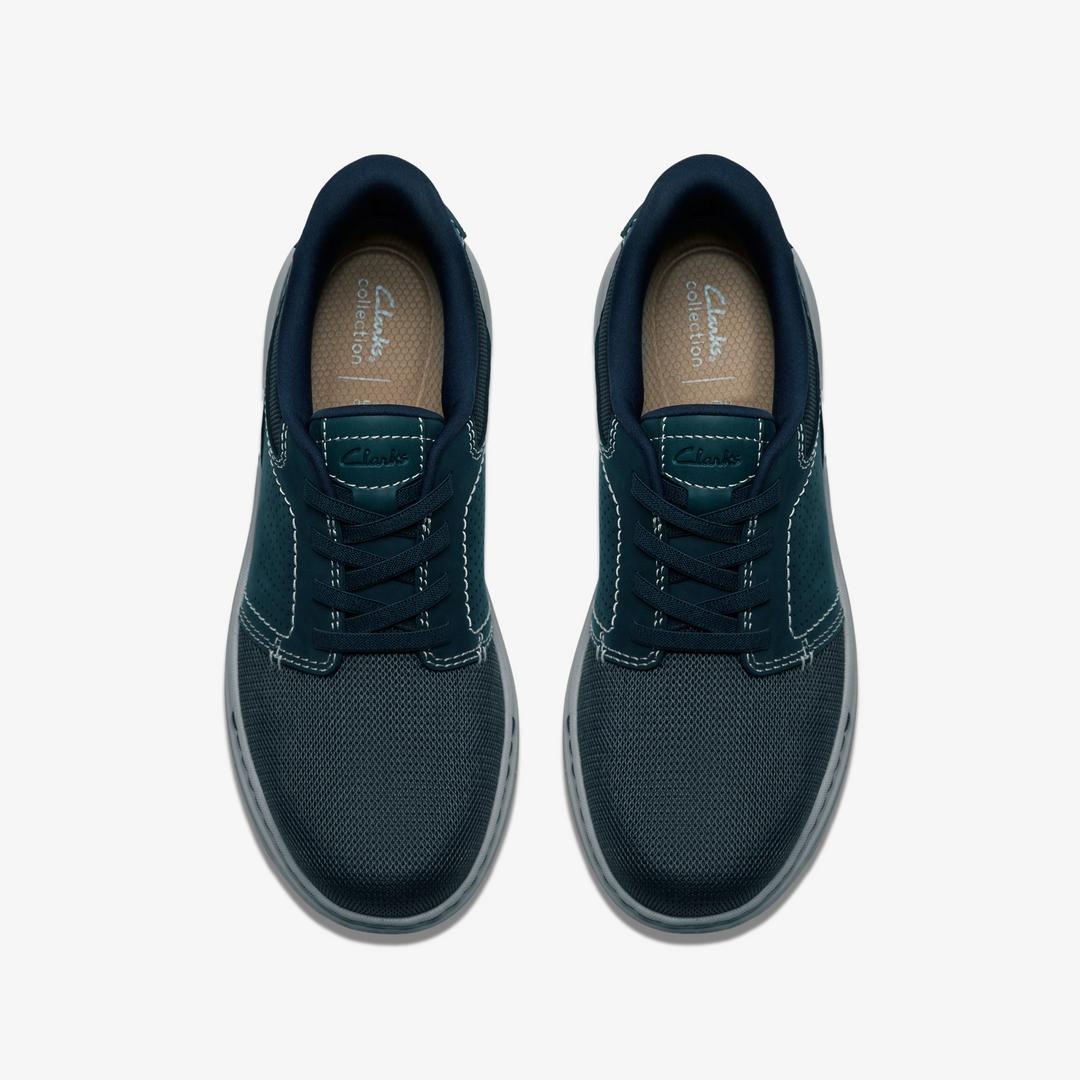 Mens Craftwell Low Navy Lace Up Shoes - Image 6