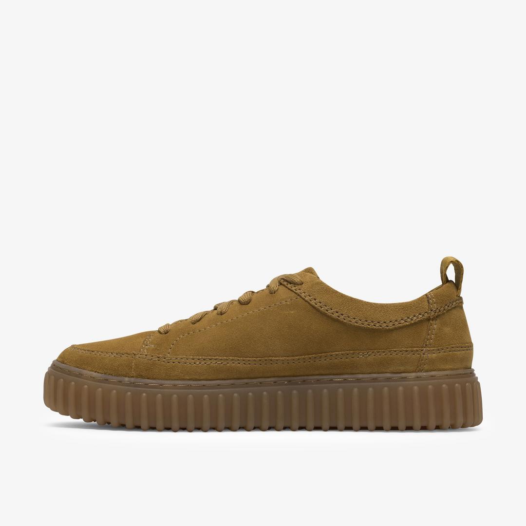 Mens Torhill Lace Ochre Suede - Image 2