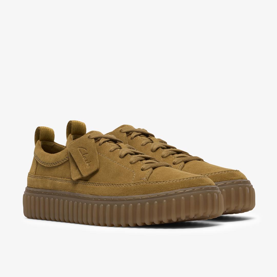 Mens Torhill Lace Ochre Suede - Image 4