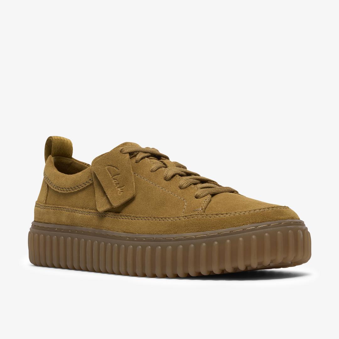 Mens Torhill Lace Ochre Suede - Image 7