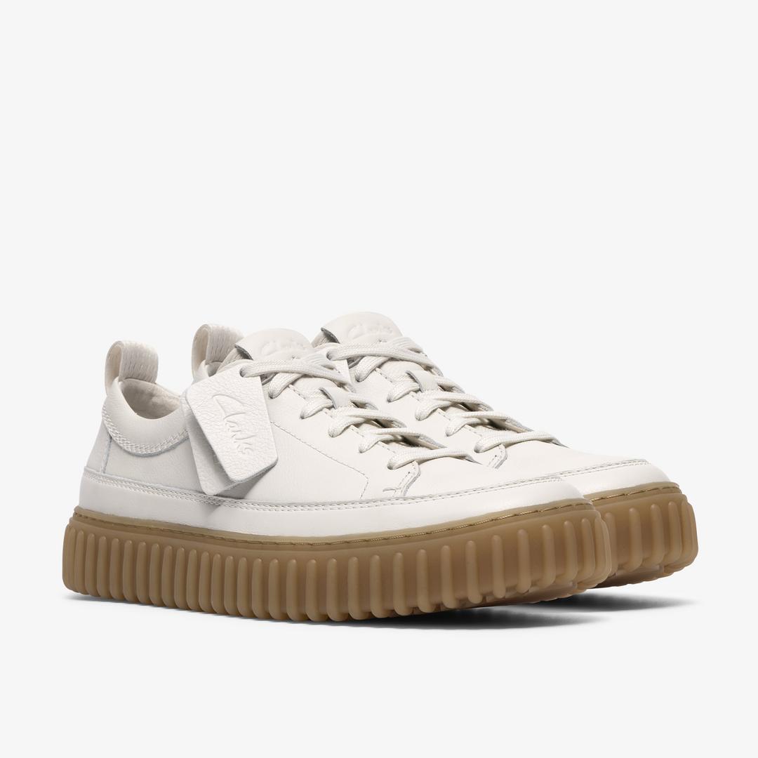 Mens Torhill Lace White Leather - Image 4
