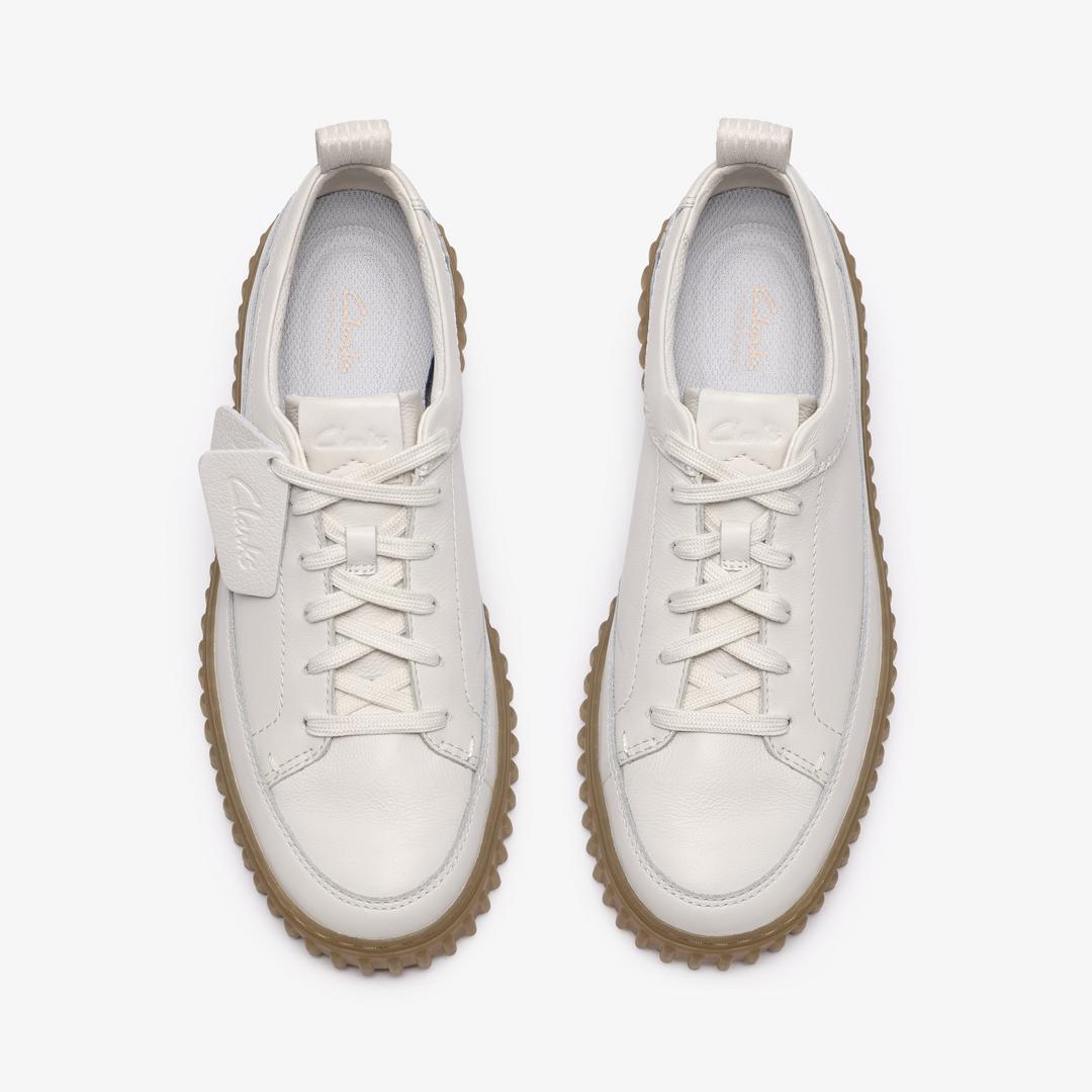 Mens Torhill Lace White Leather - Image 6