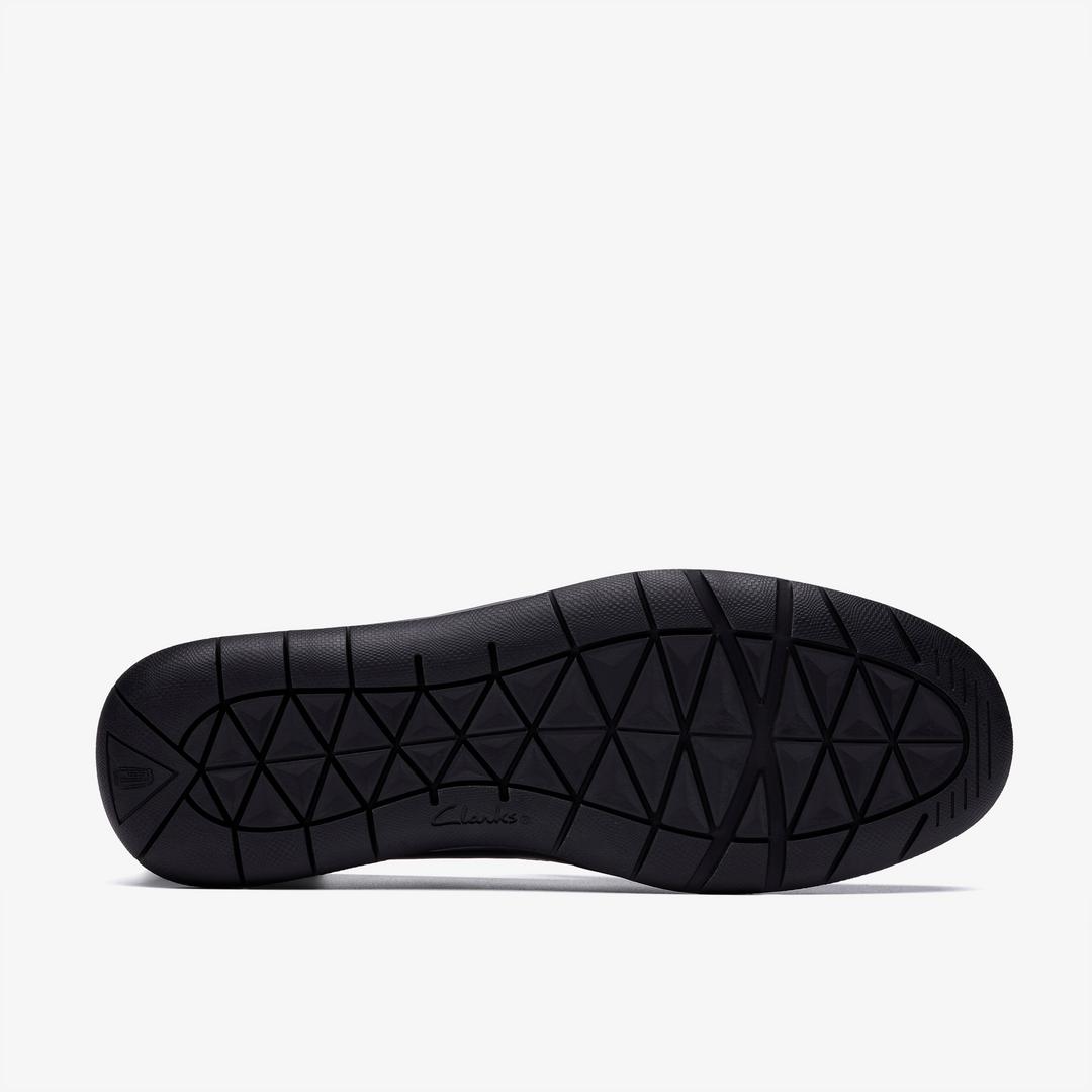 Mens Flexway Step Black Smooth Loafers - Image 5