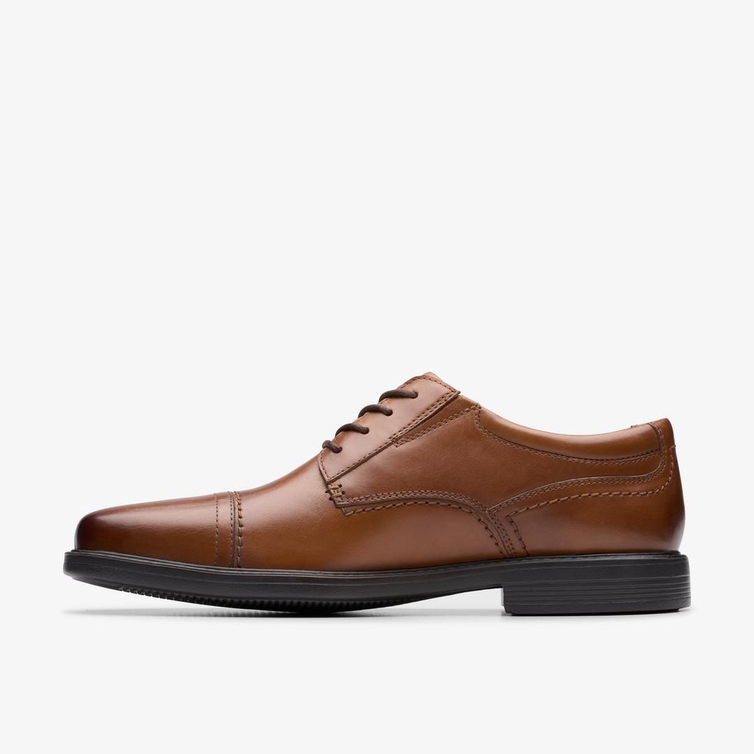 Mens Dresslite Cap Tan Leather Oxford - Image 3