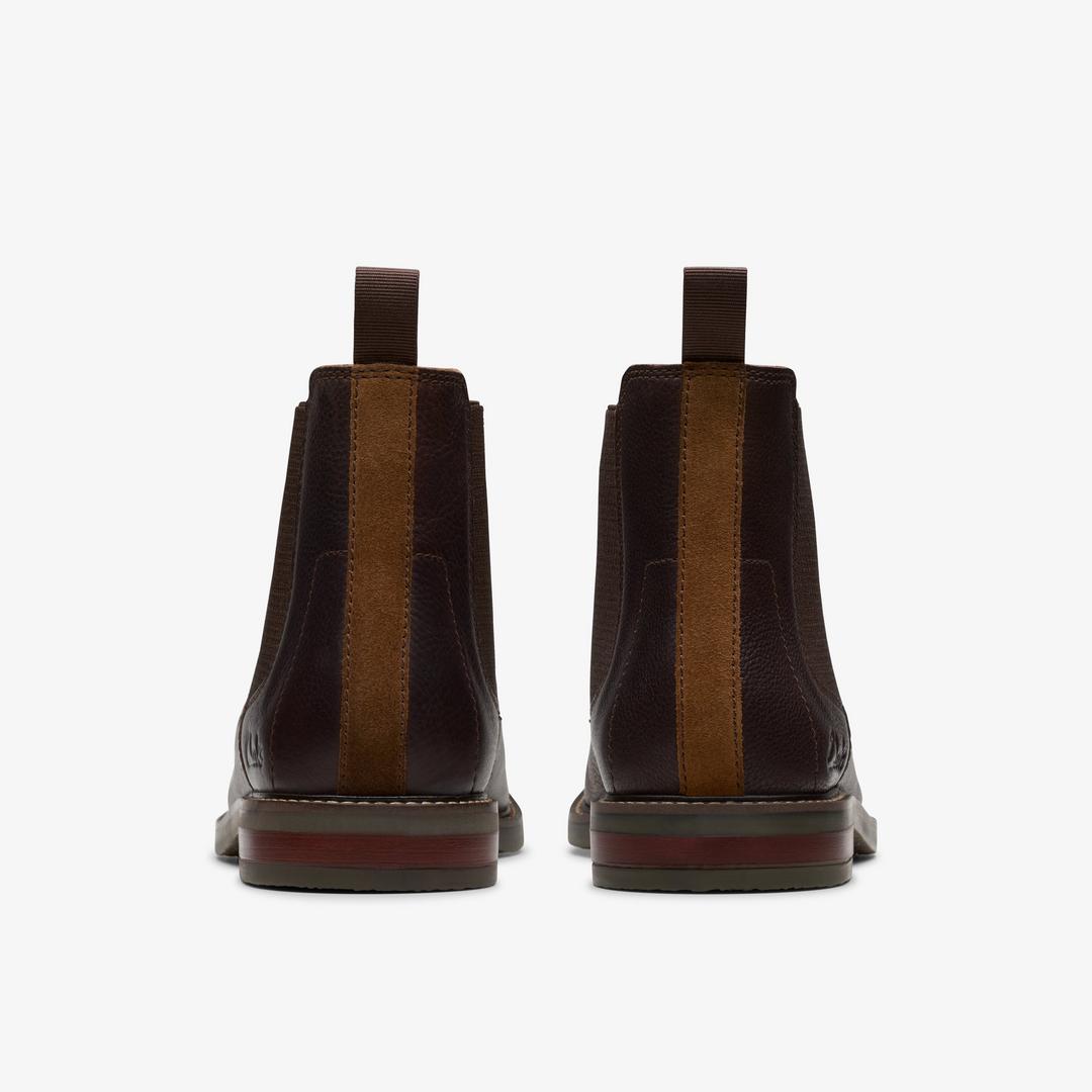 Men's Jaxen Easy Brown Tumbled Chelsea Boots - Image 5