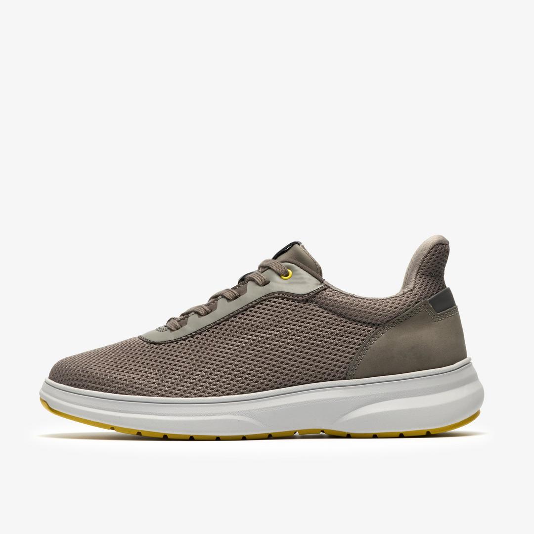 Mens Mullan Go Grey Knit Sneaker - Image 2
