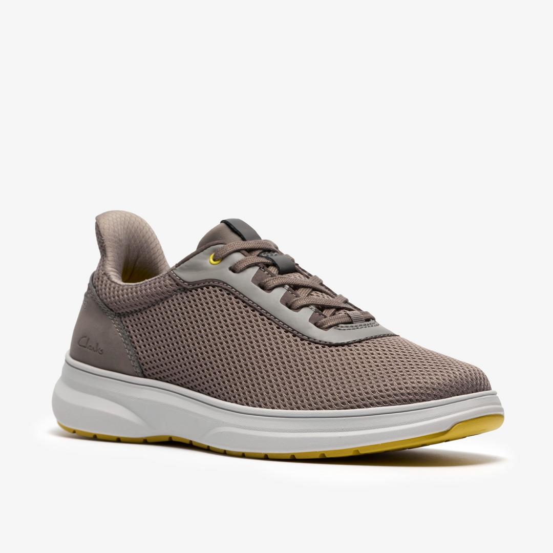 Mens Mullan Go Grey Knit Sneaker - Image 4