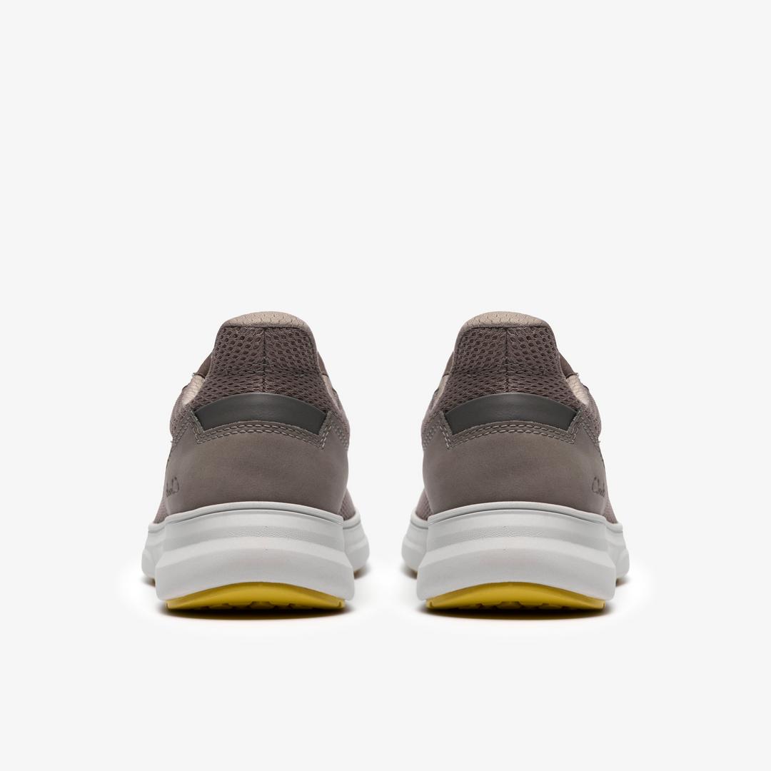 Mens Mullan Go Grey Knit Sneaker - Image 5