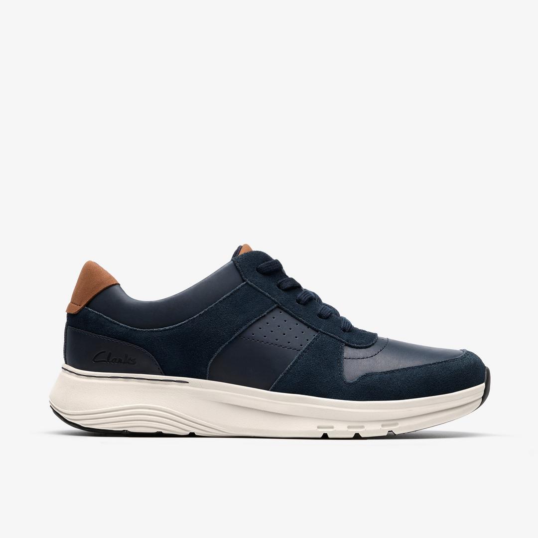 Mens Motion Trek Go Navy Sneakers