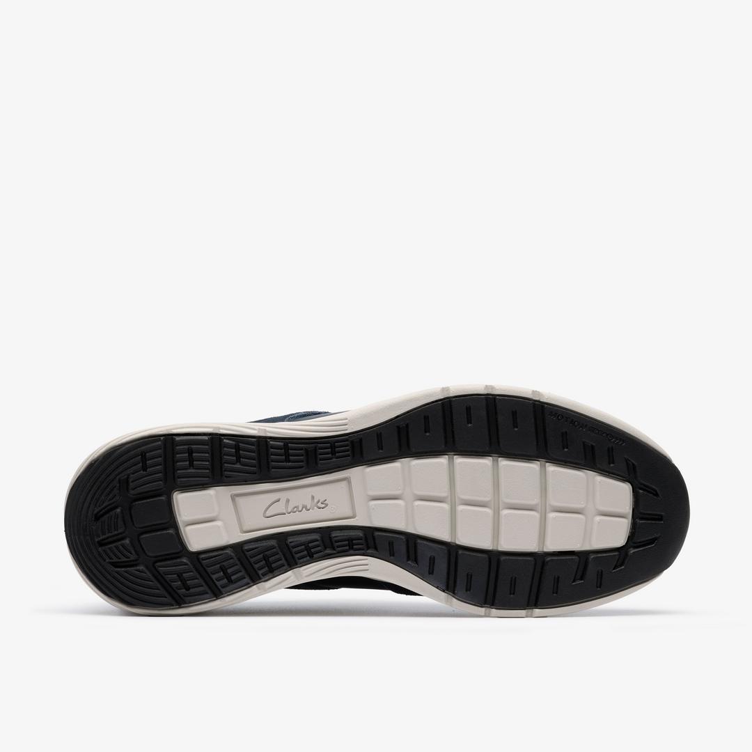 Mens Motion Trek Go Navy Sneakers - Image 6