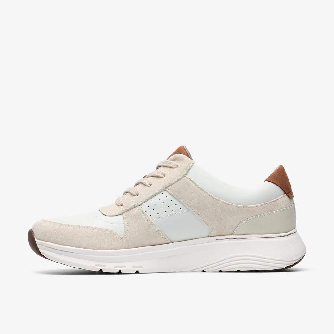 Mens Motion Trek Go Ivory Sneakers - Image 3