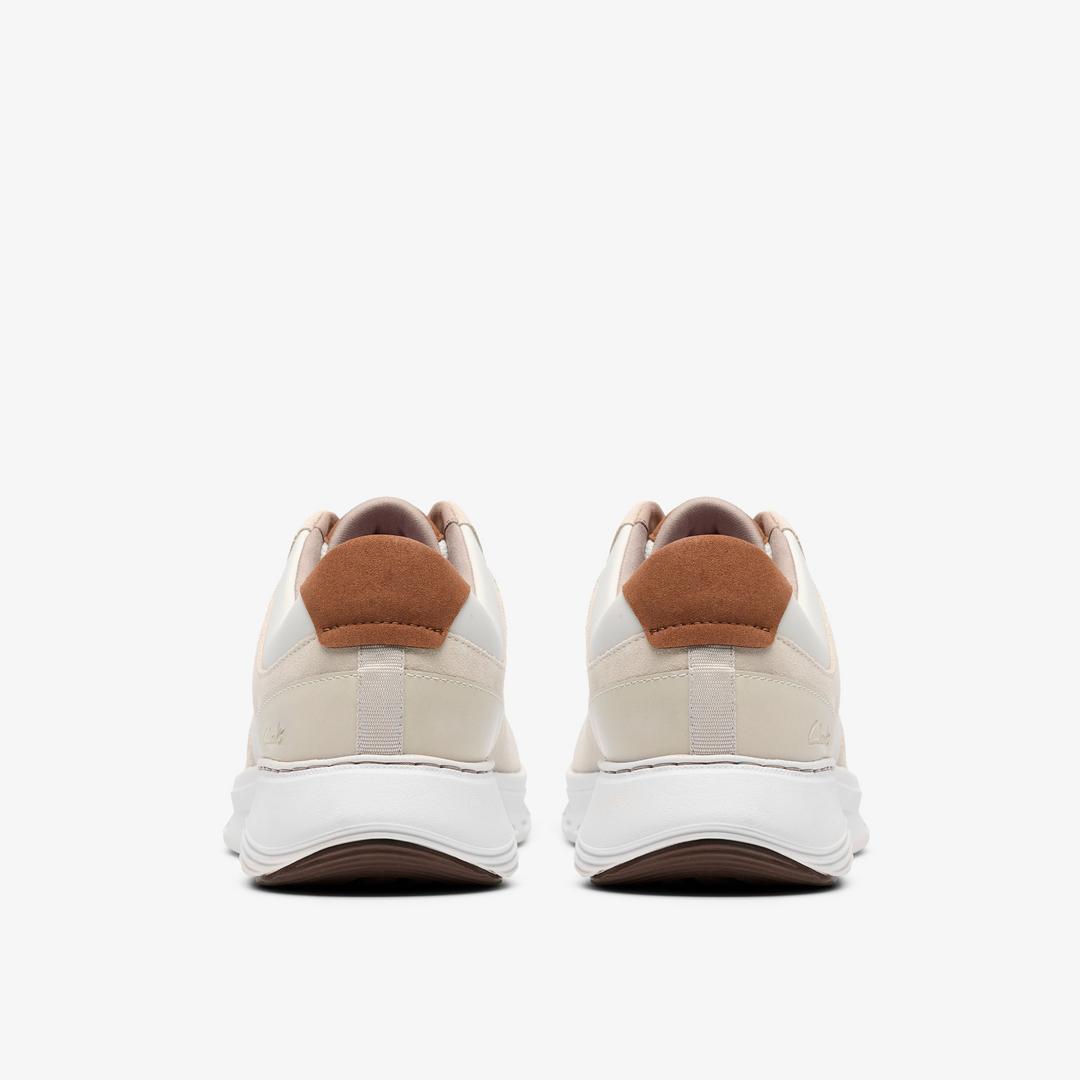 Mens Motion Trek Go Ivory Sneakers - Image 4