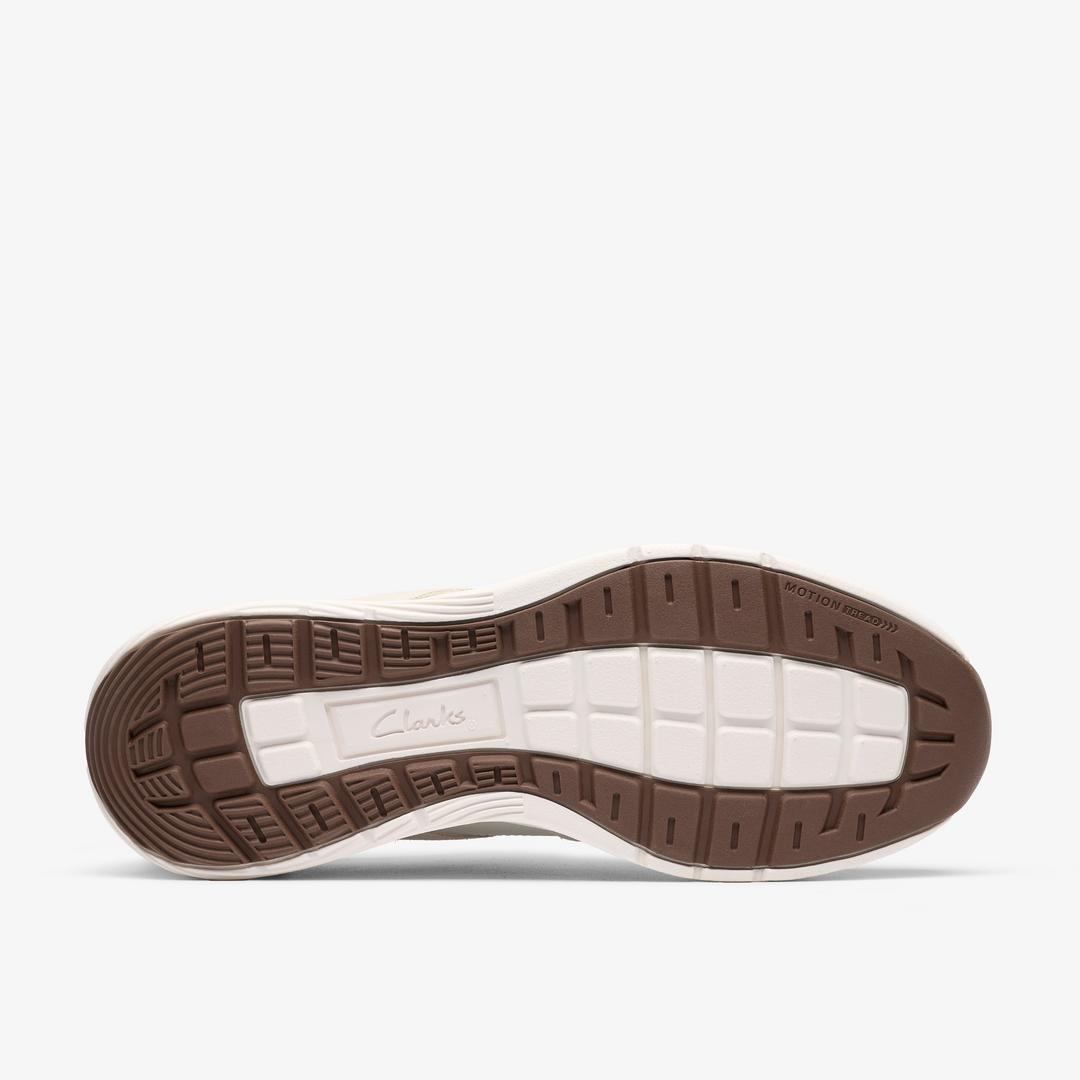 Mens Motion Trek Go Ivory Sneakers - Image 5