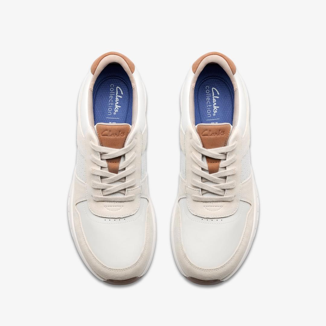 Mens Motion Trek Go Ivory Sneakers - Image 6