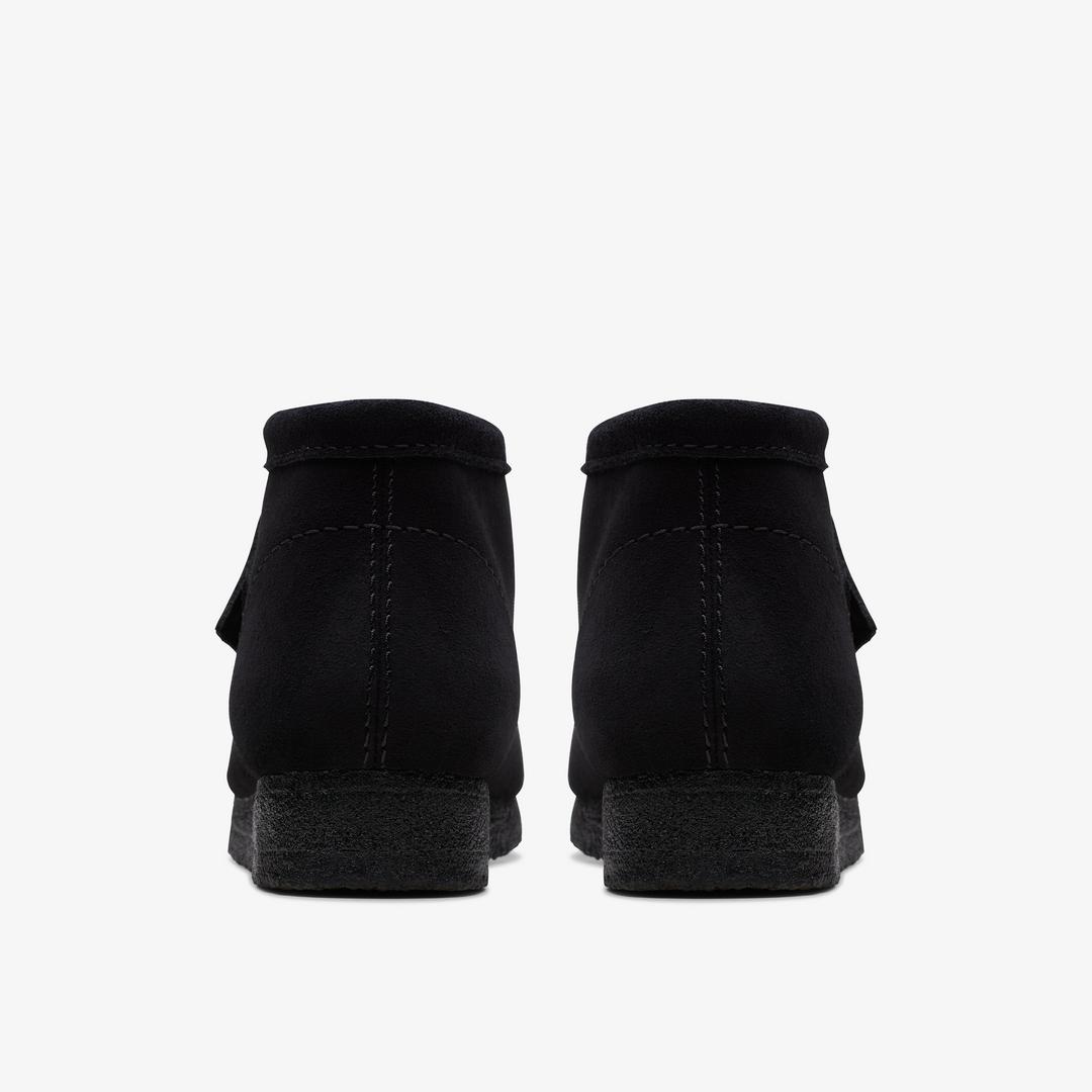 Men's Wallabee? Boot Black Suede Boots - Image 5