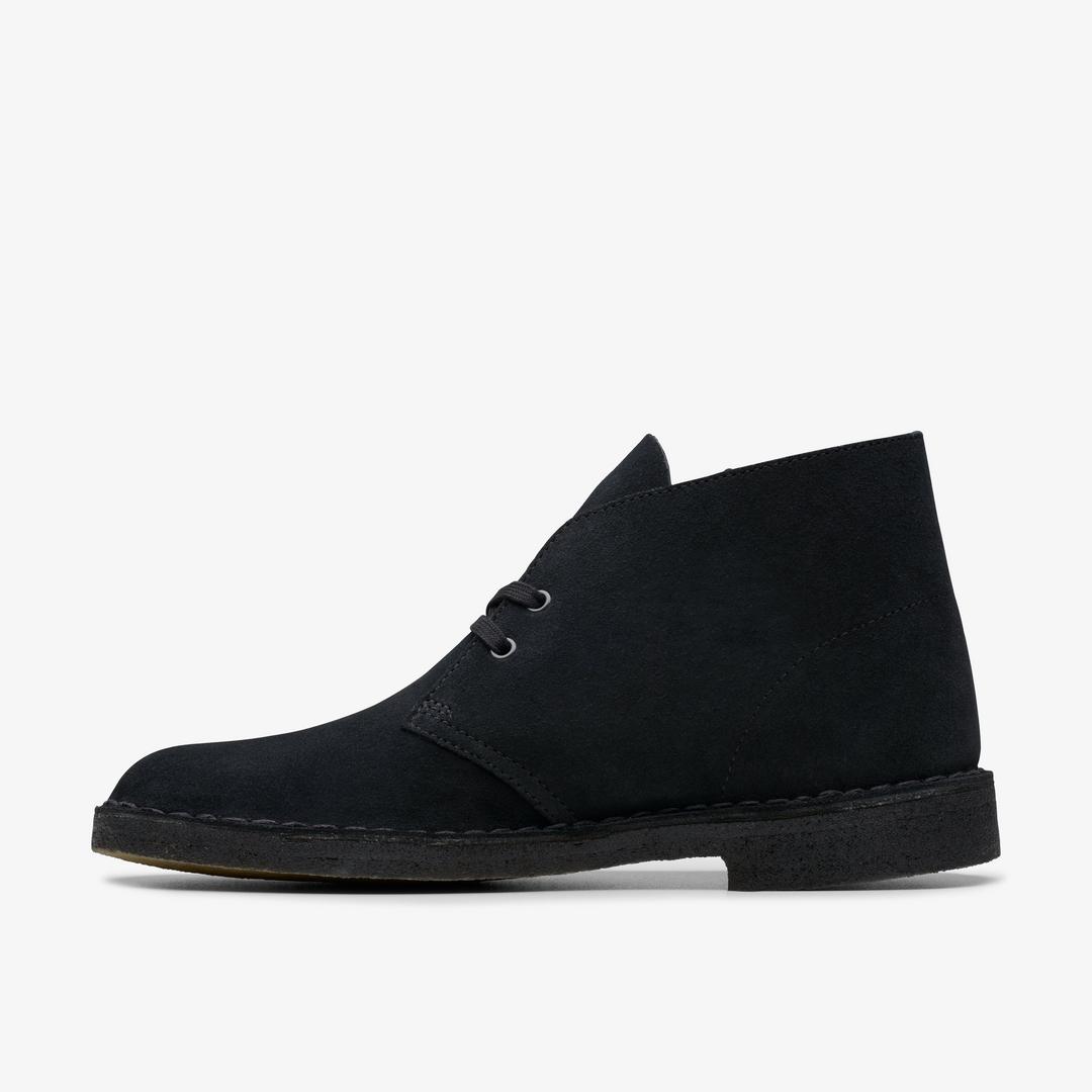 MENS Desert Boot Black Suede Desert Boots US - Image 3
